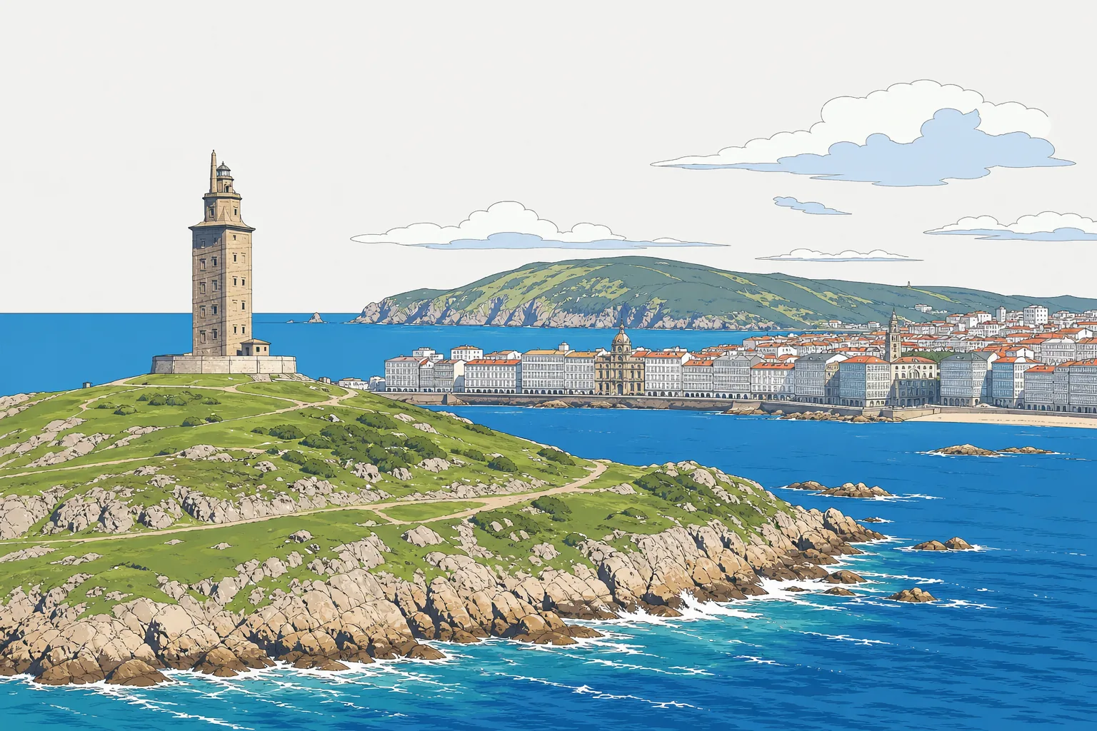 Paisaje de A Coruña