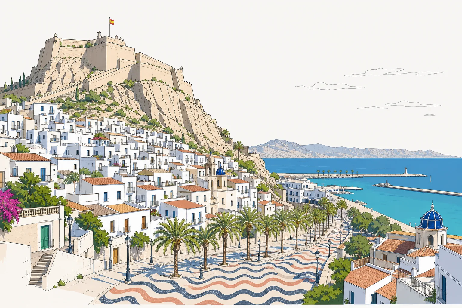 Paisaje de Alicante