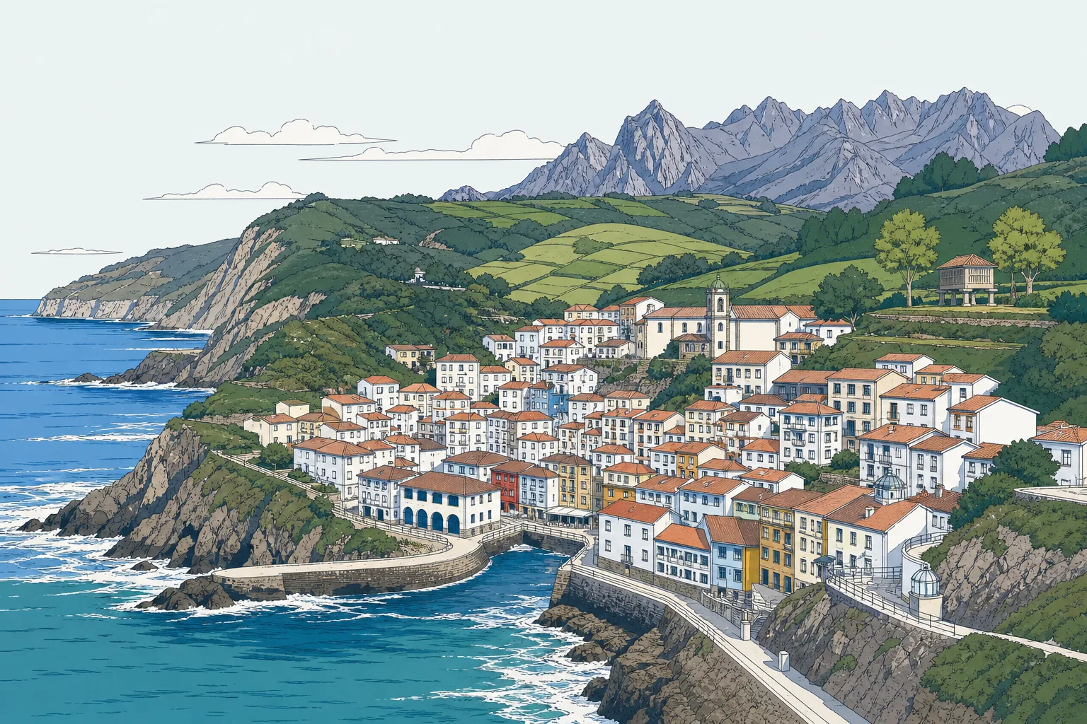 Paisaje de Asturias