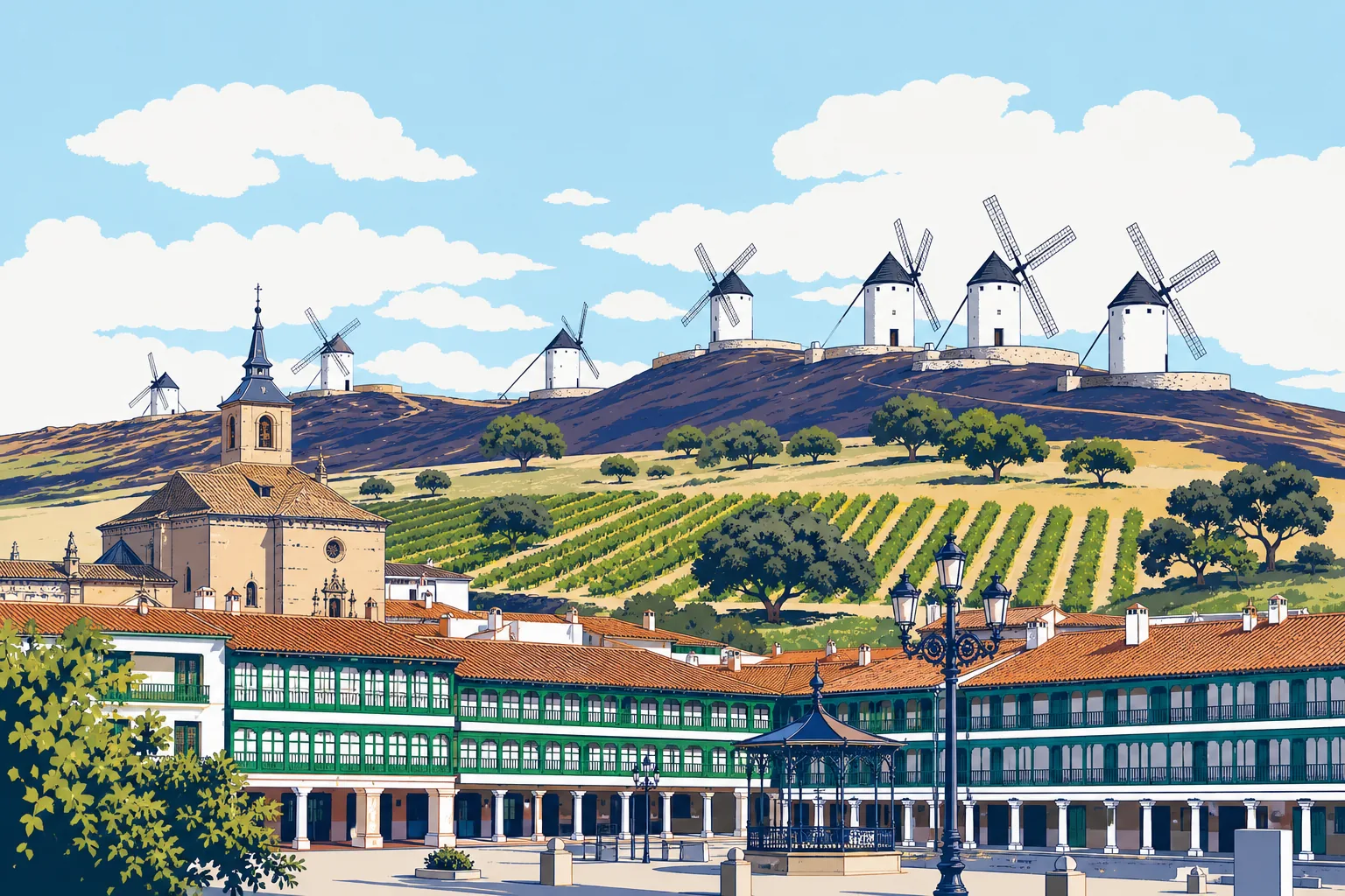 Paisaje de Ciudad Real