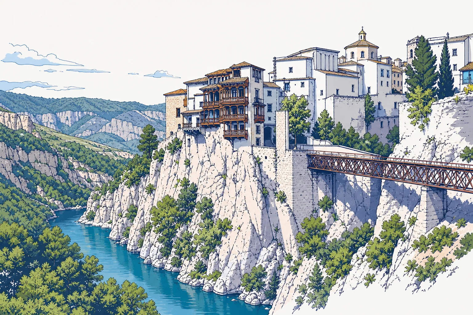 Paisaje de Cuenca