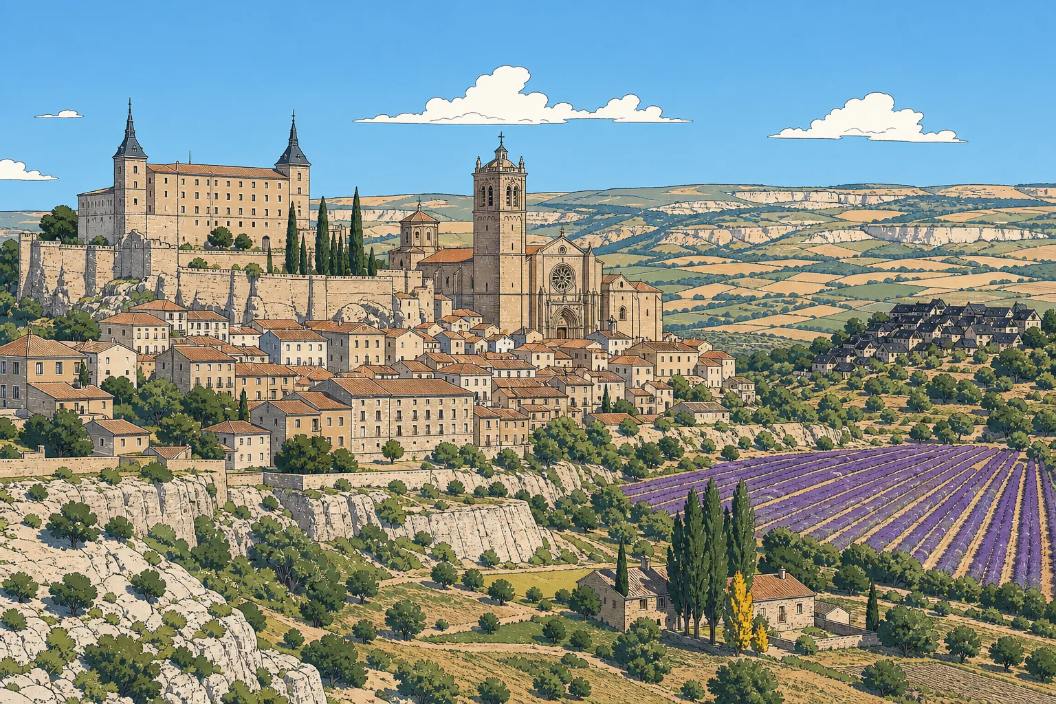 Paisaje de Guadalajara