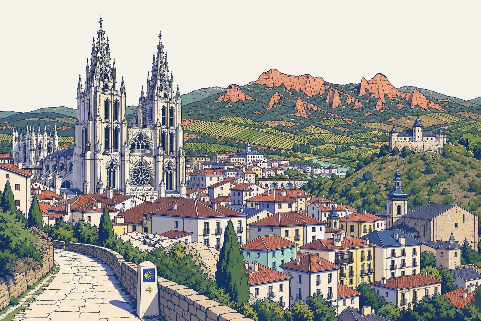 Paisaje de León