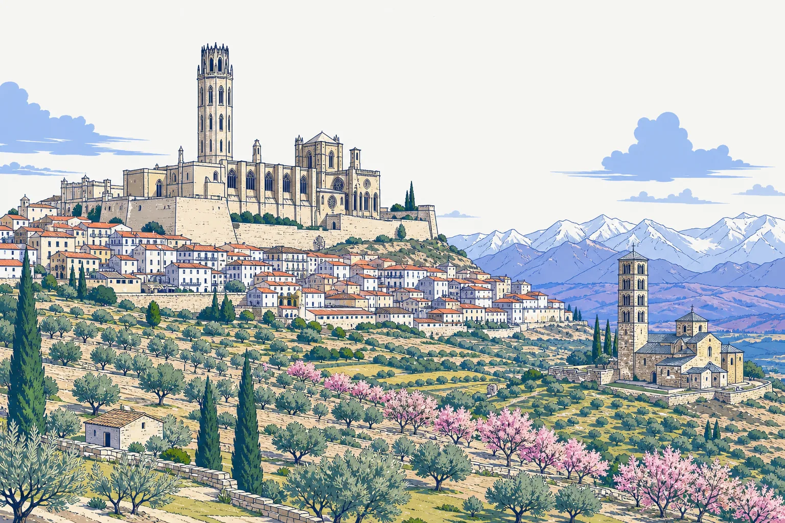 Paisaje de Lleida
