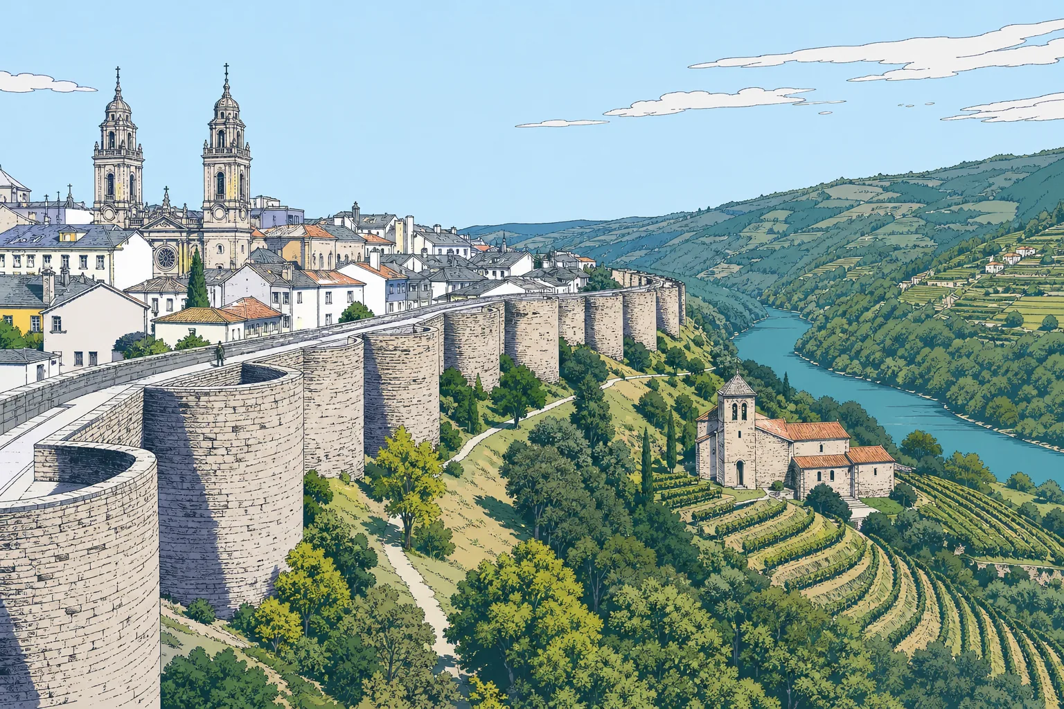 Paisaje de Lugo