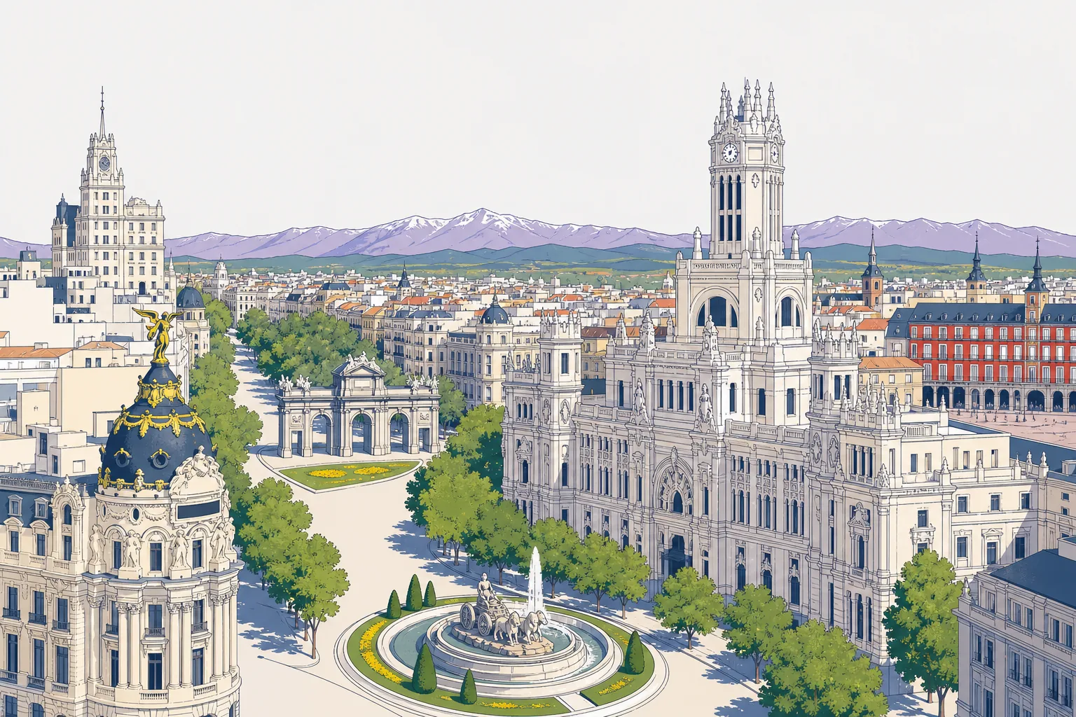 Paisaje de Madrid