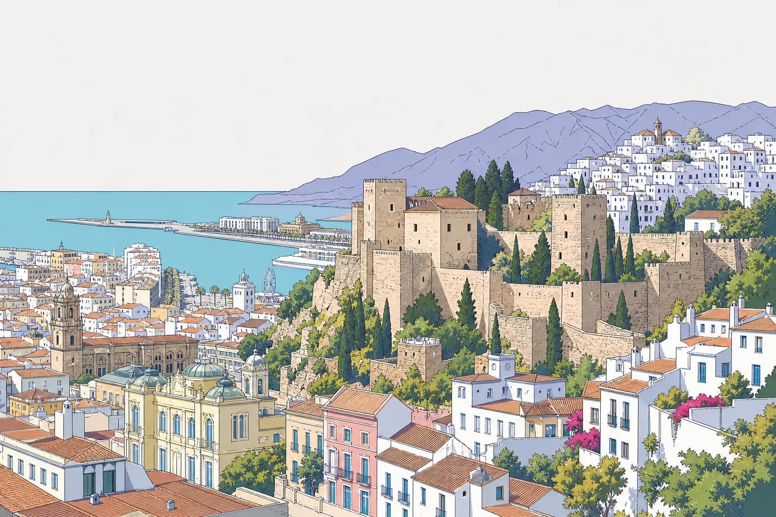 Paisaje de Málaga