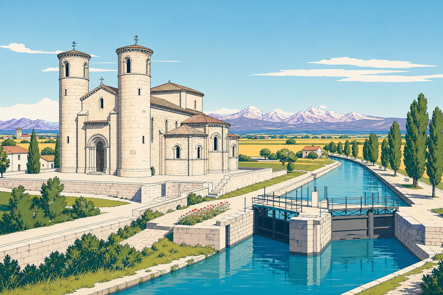 Paisaje de Palencia