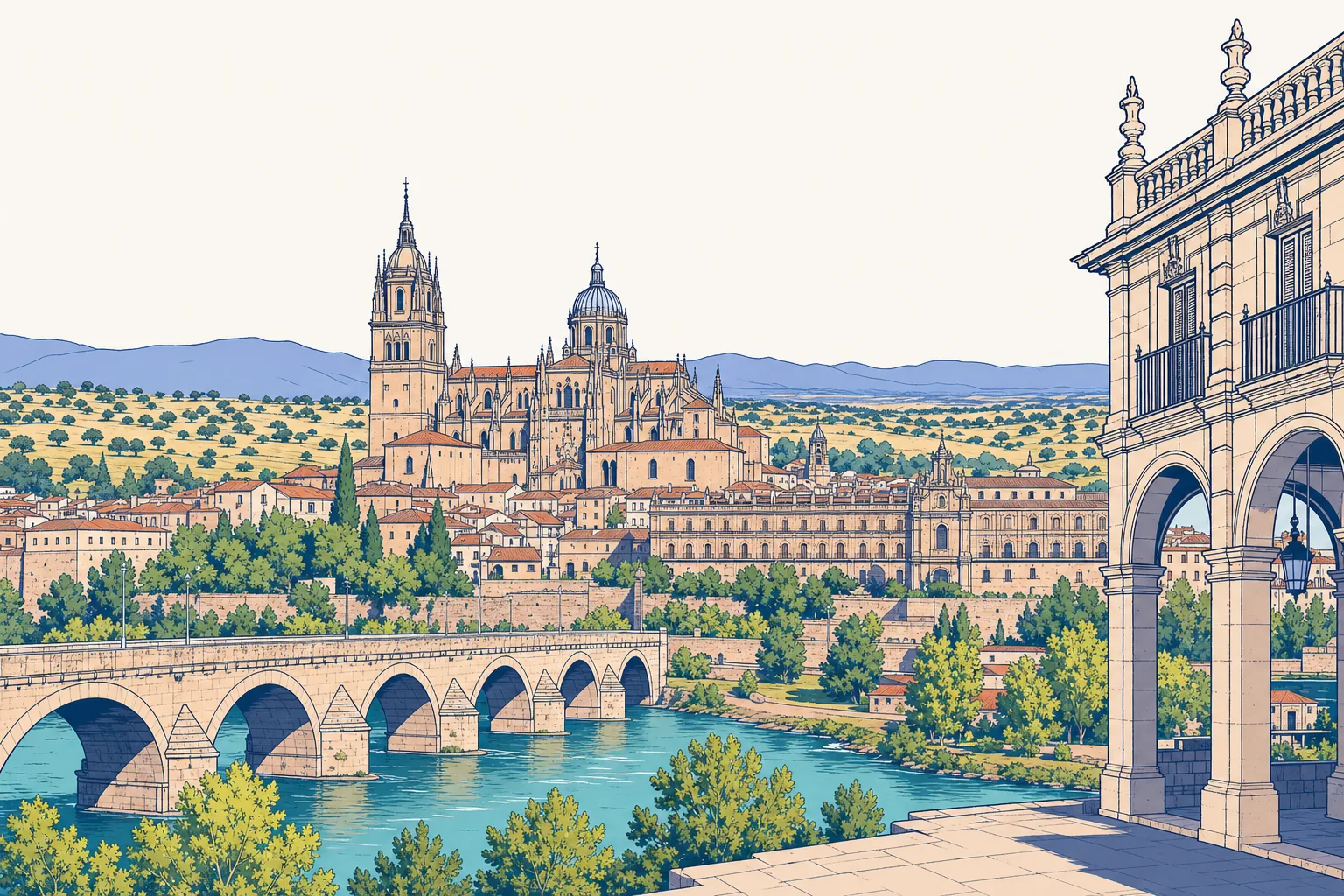 Paisaje de Salamanca