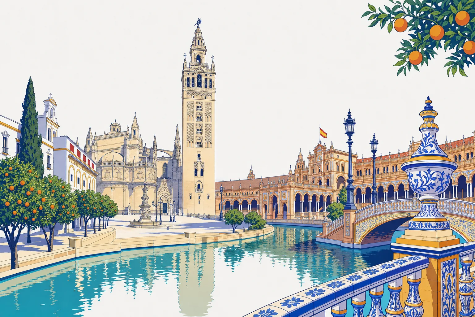 Paisaje de Sevilla