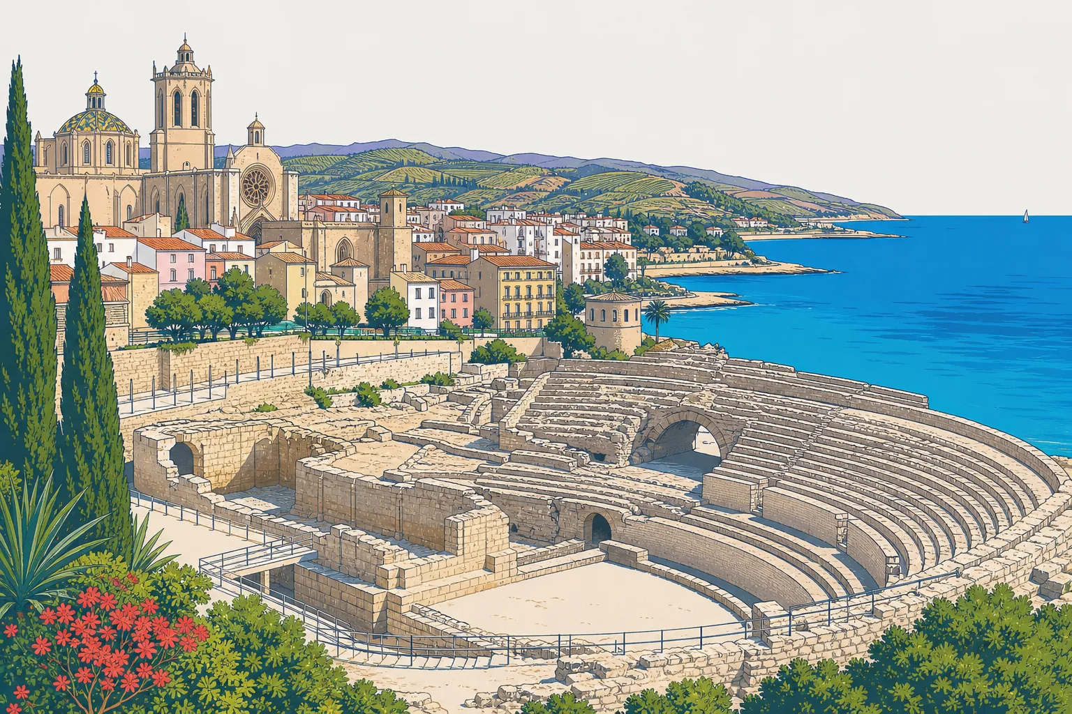 Paisaje de Tarragona
