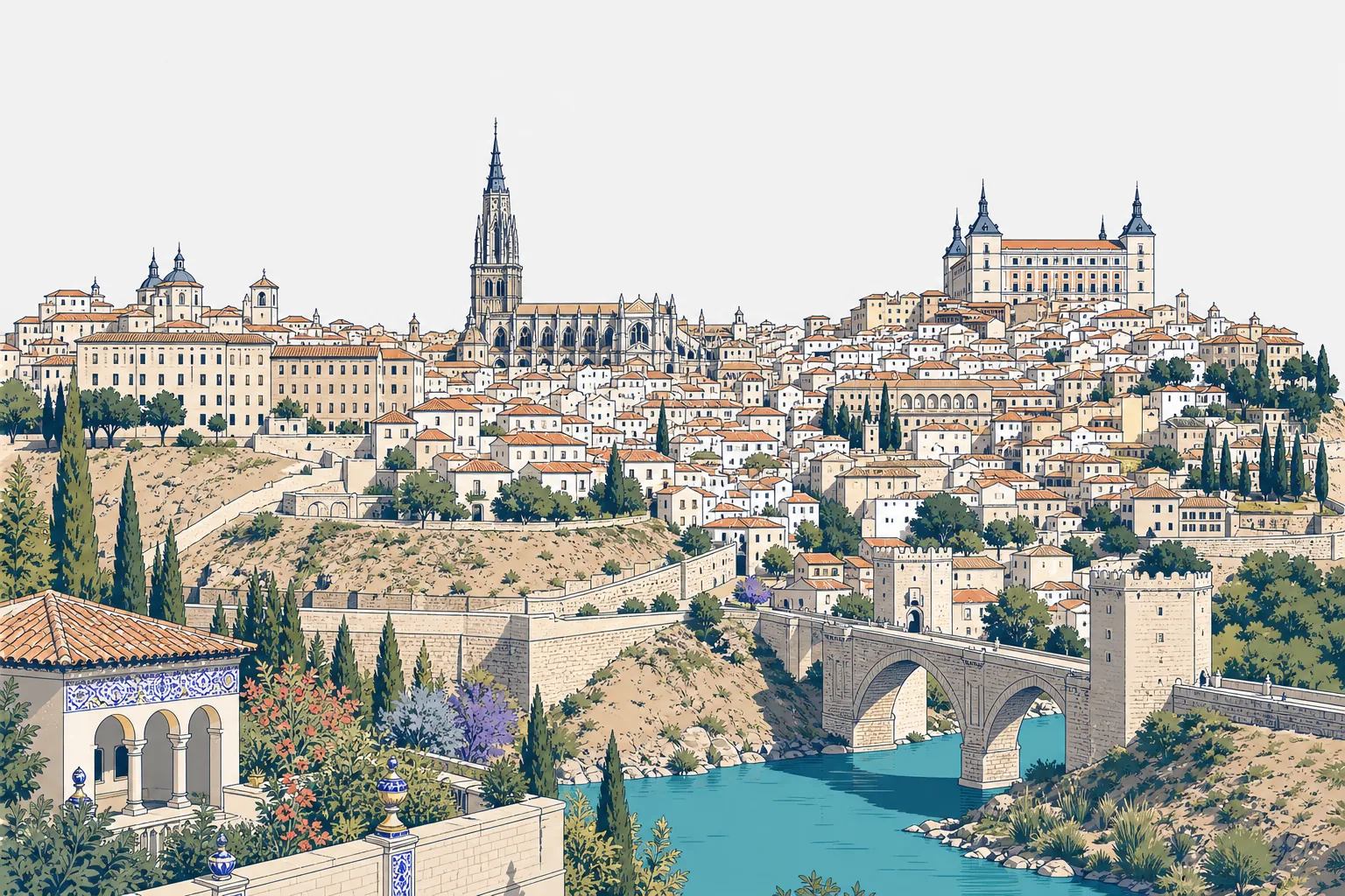 Paisaje de Toledo