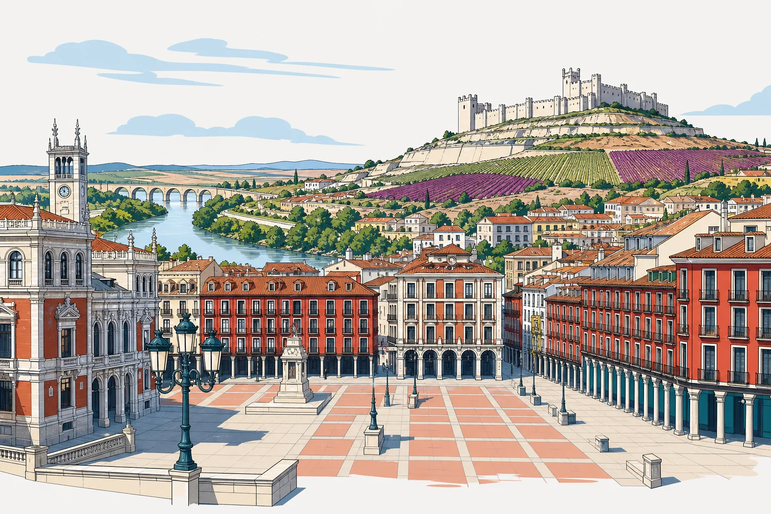 Paisaje de Valladolid