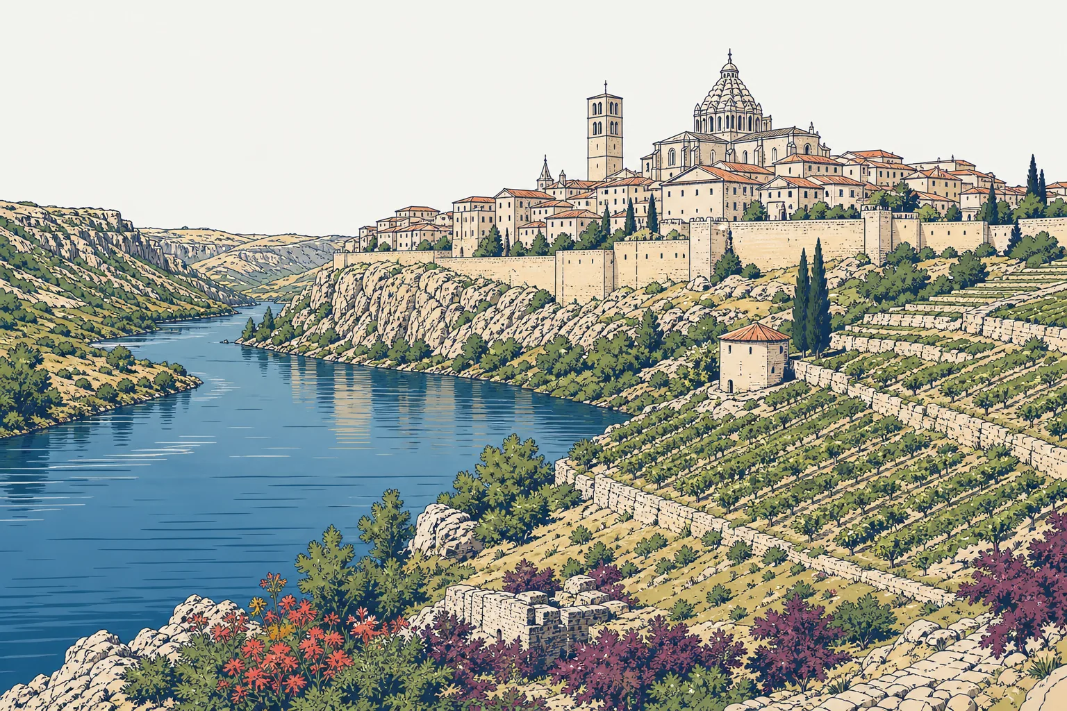 Paisaje de Zamora
